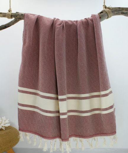 Peshtemal Diamond Striped